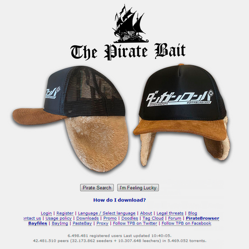 Boné " Danganronpa Black "