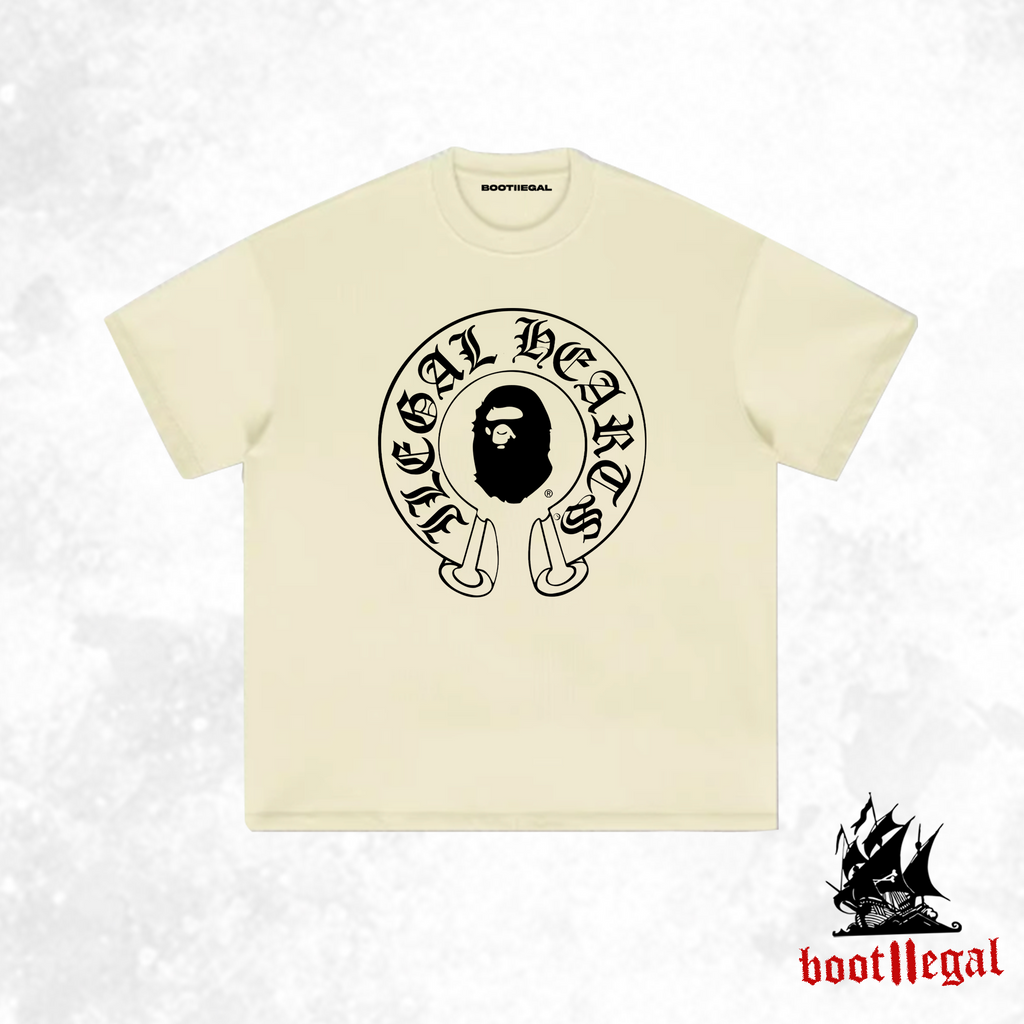Camiseta oversize - "Ilegal ape"